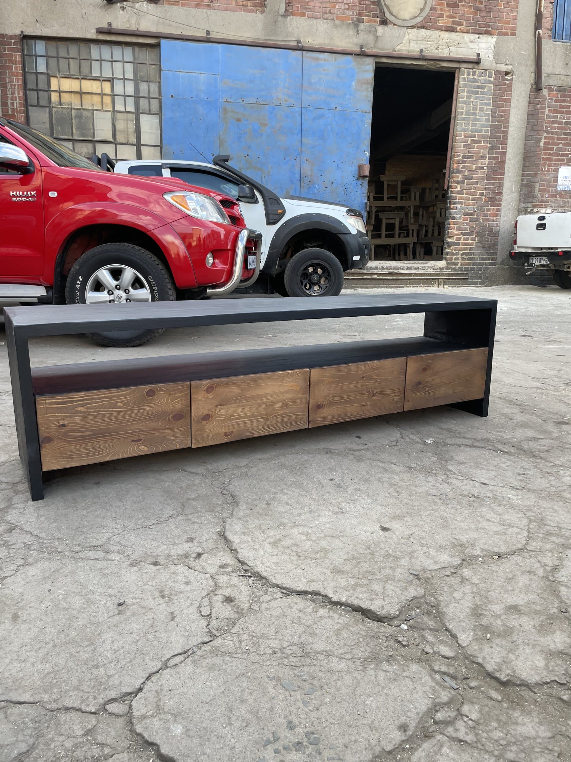 L-Shaped Sofa -- Front