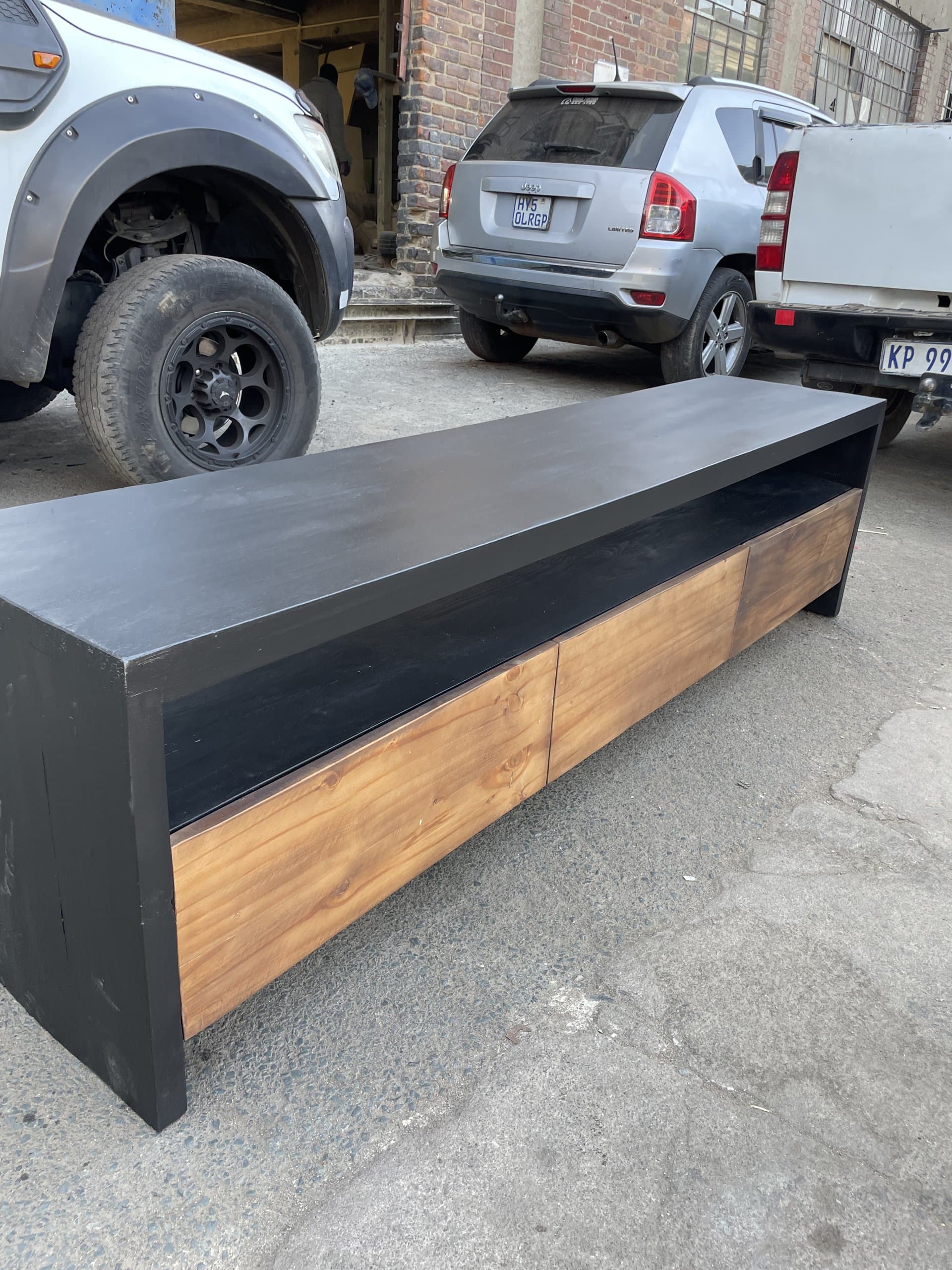L-Shaped Sofa -- Front